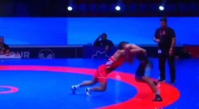 فیلم/ فینال جذاب و دیدنی وزن ۹۲ کیلوگرم چرخه انتخابی