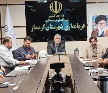  شروع طرح اصلاح هندسی میادین و بلوارهای گرمسار برای روان‌سازی تردد