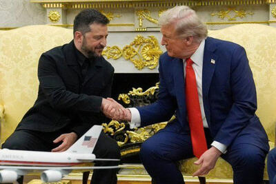  زلنسکی یکشنبه با ترامپ دیدار می‌کند