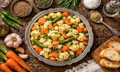  طرز تهیه ترشی گل کلم ترد و خوشمزه به سبک بازاری بدون کپک