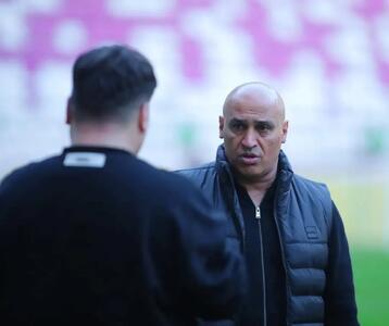 واکنش کنایه‌آمیز الطلبه پس از برد برابر الشرطه با تصویری از علیرضا منصوریان / عکس - پارس فوتبال