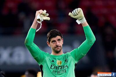 کورتوا گلر رئال مادرید در با 174 سیو موفق در صدر بیشترین مهار توپ در سال 2025