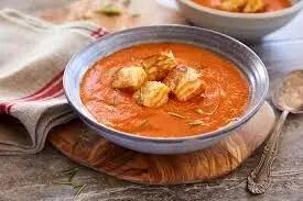  ساده ترین روش تهیه سوپ گوجه و پنیر