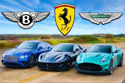 جنگ تمام‌عیار ۱۲ سیلندرها؛ درگ فراری، آستون‌مارتین و بنتلی - پدال