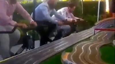  ماشین‌ هایی با نیروی پدال! + فیلم