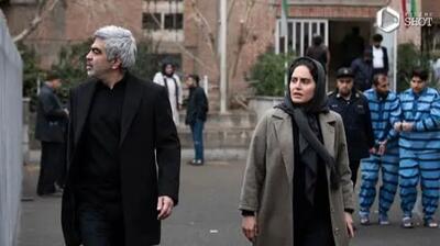  عکس دو نفره دهه شصتی سروش صحت و الناز شاکردوست در پشت صحنه فیلم جنجالی بی بدن/ فیگور واقعی پدر و مادر ایرانی