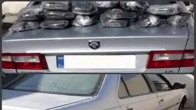  در شیراز یک مرد 130 کیلو  تریاک به همراه داشت