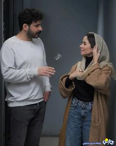  تصویری از الناز حبیبی در پشت صحنه یک نمایش!