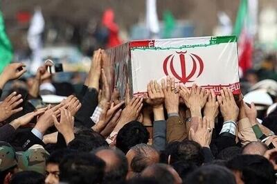 تشیع پیکر یک شهید فردا در مشهد (۷ دی ۱۴۰۴)