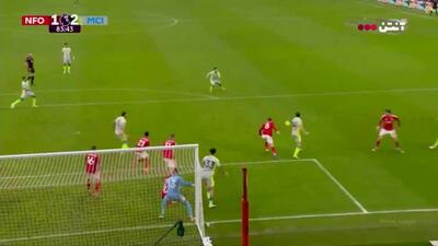 گل دوم منچسترسیتی به ناتینگهام‌فارست را ببیند + ویدیو