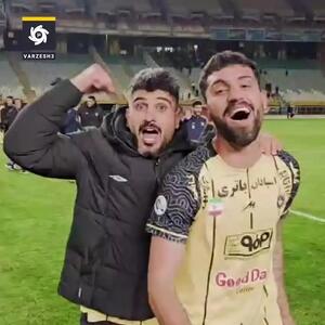 فارسی زدن مهاجم خارجی سپاهان+ ویدئو