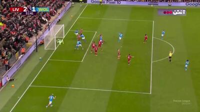گل اول ولورهمپتون به لیورپول+ ویدئو