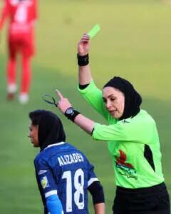 تصاویر جالب از لیگ برتر فوتبال زنان