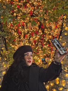 عکس کریسمسی همسر سابق شهاب حسینی در لس‌آنجلس