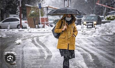 پیش‌بینی بارش برف و باران در بیشتر مناطق کشور