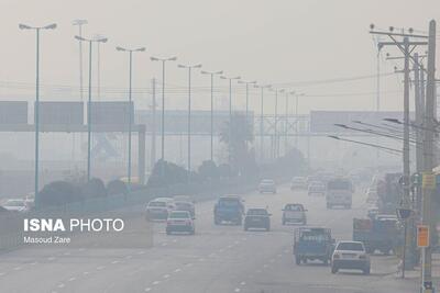 آلودگی هوا یزد