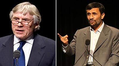 ماجرای فحاشی به احمدی نژاد در آمریکا