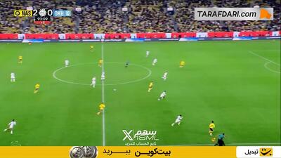 گل ژائو فلیکس به الاخدود (النصر 3-0 الاخدود)