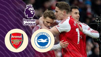 خلاصه بازی آرسنال ۲-۱ برایتون (لیگ برتر انگلیس - 26-2025)