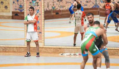 بازگشت محمدرضا گرایی و پویا دادمرز به تیم ملی کشتی فرنگی / عکس