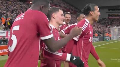 گل دوم لیورپول به ولورهمپتون (ویرتز)