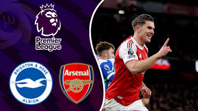 خلاصه بازی آرسنال 2 - برایتون 1