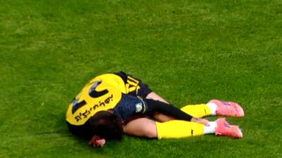 صحنه مشکوک به کارت قرمز در بازی سپاهان و چادرملو