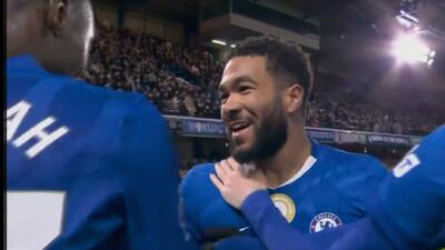 گل اول چلسی به استون ویلا (ژائو پدرو)