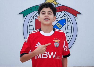 برادر 14 ساله راموس به بنفیکا پیوست