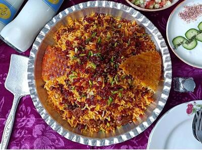  طرز تهیه ته چین کدو حلوایی/ غذای مخصوص مهمانی‌های زمستان