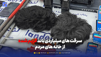  سرقت های میلیاردی باند گریم شده از خانه های مردم