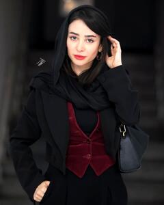 استایل متفاوت الناز حبیبی در پشت‌صحنه «ملاحظات امنیتی»