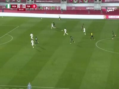 گل سوم نیجریه به تونس توسط لوکمن