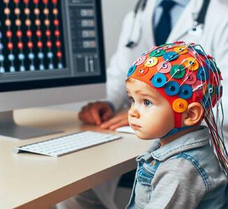 نحوه صحیح گرفتن نوار مغز از کودکان برا تشخیص تشنج چگونه است؟