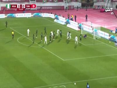گل اول تونس به نیجریه