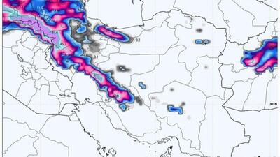 هشدار برف و کولاک در ۲۰ استان؛ ورود سامانه بارشی جدید به کشور از فردا