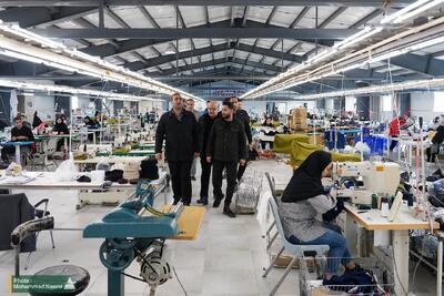 بازدید مدیرعامل سازمان منطقه آزاد ارس از کارخانه پیشگامان دنیلی ارس