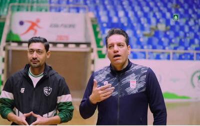 شروع تمرینات تیم ملی فوتسال پاکستان با آقای خاص 