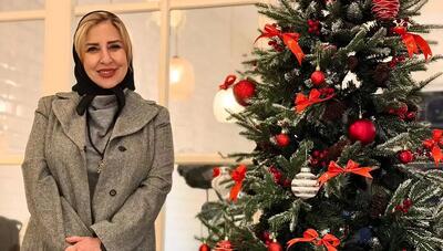 آرزوهای کریسمسی مرجانه گلچین برای ایران و مردم (عکس)