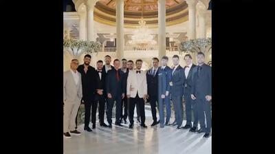  مراسم عروسی امید عالیشاه با حضور چهره‌های شناخته شده فوتبال (فیلم)