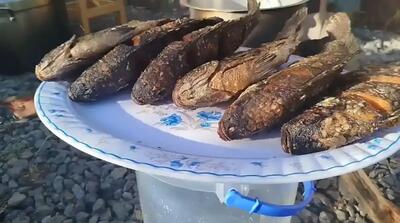  غذای روستایی در کنیا: پخت ماهی تیلاپیا با سس نارگیل (فیلم)