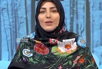  سکوت غمناک المیرا شریفی مقدم حین اجرای برنامه