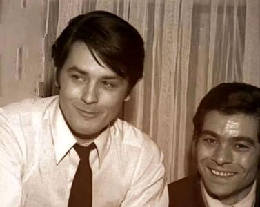  آلن دلون در فرودگاه مهرآباد