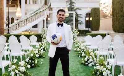کلیپ عروسی امید عالیشاه کاملا فوتبالی شد