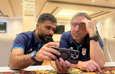 جلسه ویژه امید روانخواه با مربی ایتالیایی تیم ملی