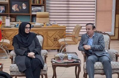  دیدار دبیرکل نهاد کتابخانه‌های عمومی کشور با استاندار قزوین