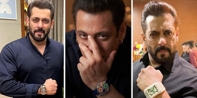 نگاهی به کلکسیون ۷۳۰ میلیارد تومانی سلمان خان؛ ساعت‌هایی که جواهرند! - چی بپوشم