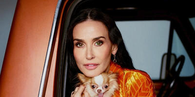  دمی مور در زیر برف؛ بازیگر مشهور هالیوود با تیپی به دور از زرق و برق فرش قرمز - چی بپوشم