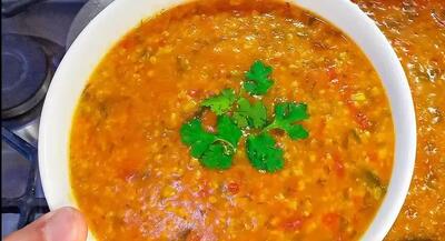  طرز تهیه آش گوجه فرنگی که طعمش همه رو دیوونه کرده !