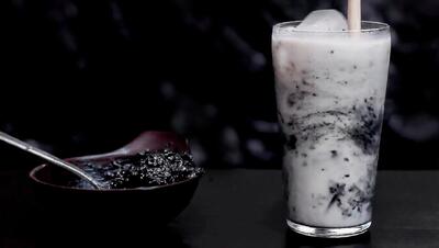  طرز تهیه لاته کنجد سیاه یک نوشیدنی پرطرفدار کره ای